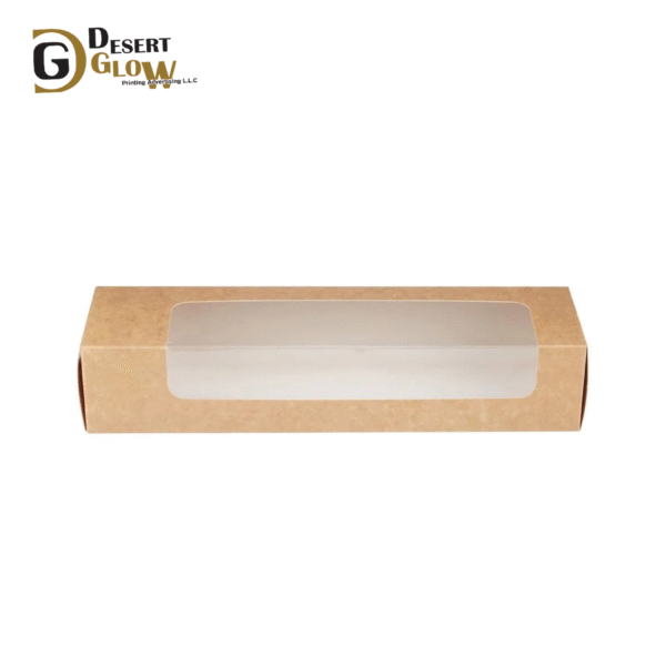 Kraft Sandwich Box with Window