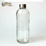 Leakproof Water Bottle With Metallic Lid