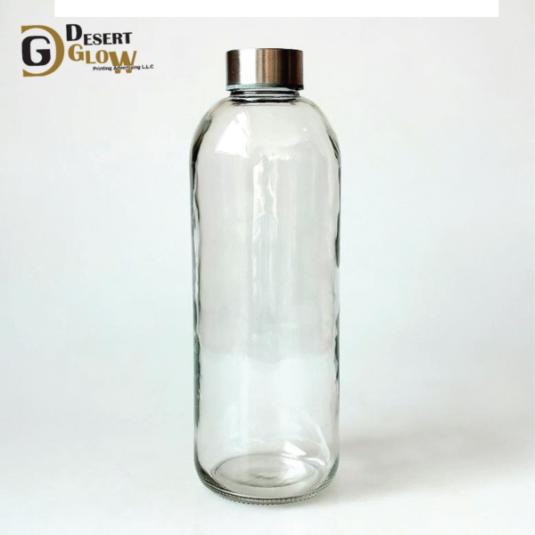 Leakproof Water Bottle With Metallic Lid