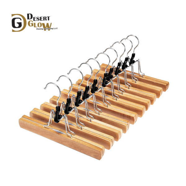 Nature Color Wooden Pants Hangers