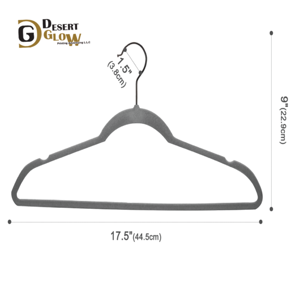 Pack Grey Velvet Hangers