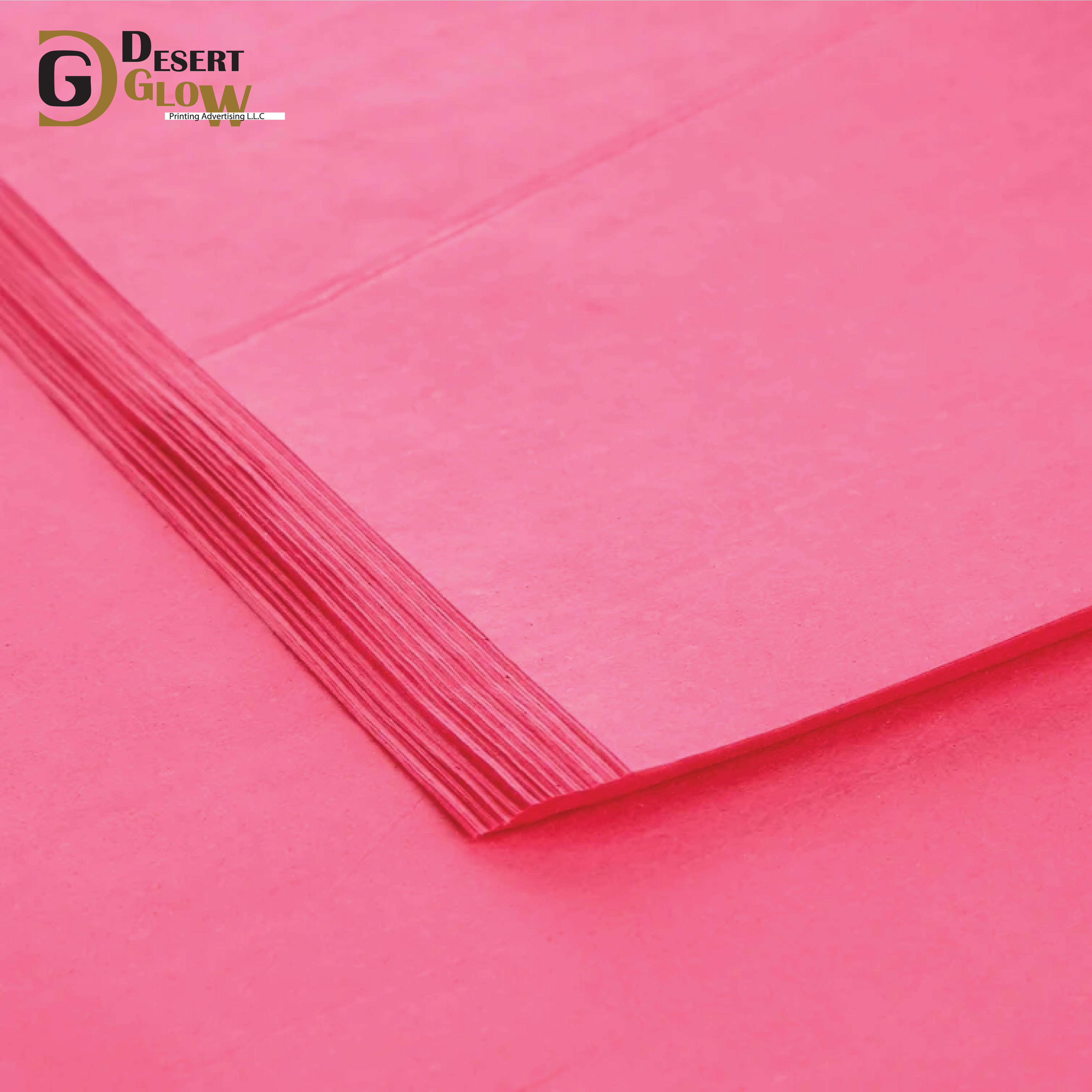Fusha Pink Tissue Paper for Gift Wrapping