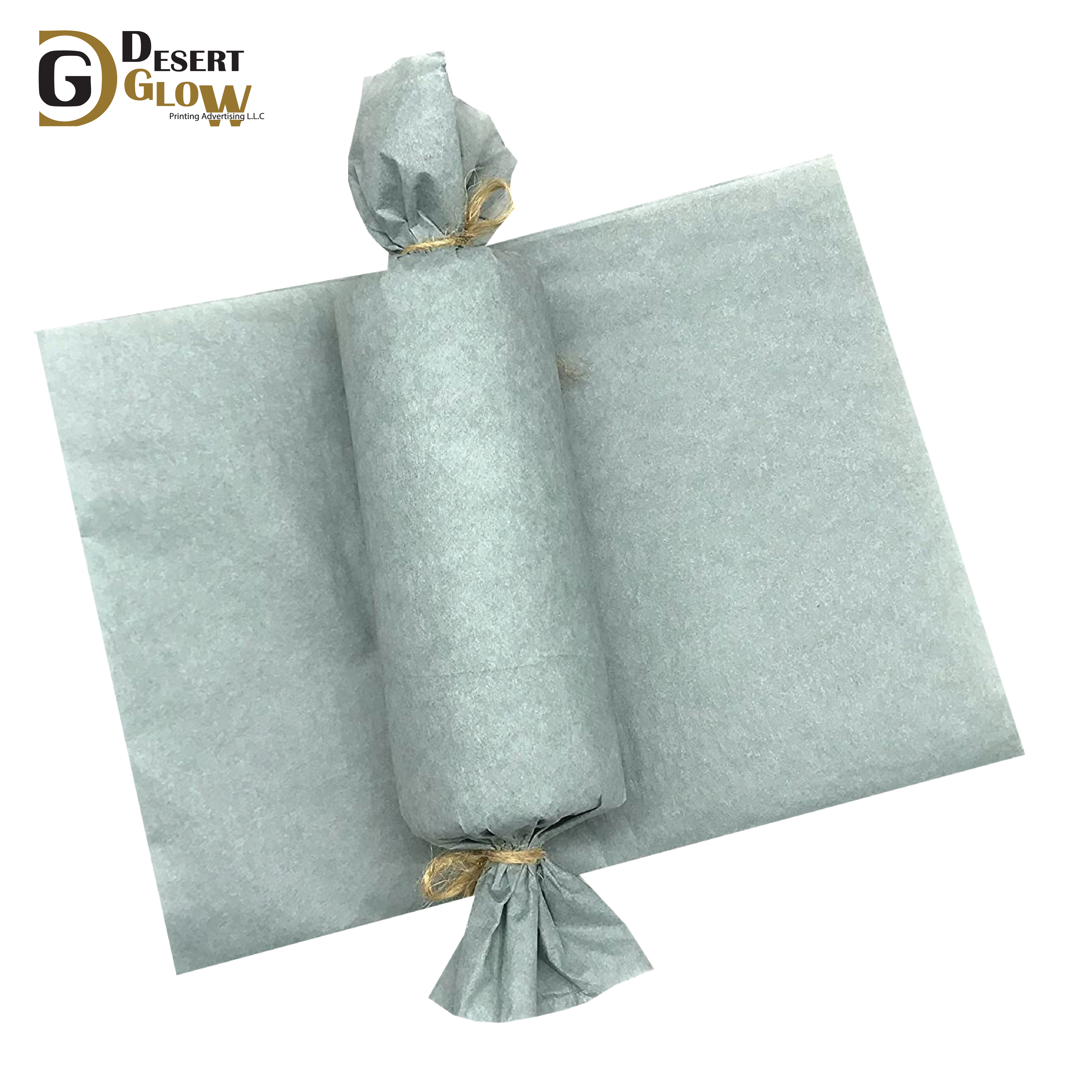 Grey Tissue Paper for Gift Wrapping