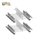Pant Hangers Skirt Hangers with Clips 12 Inch