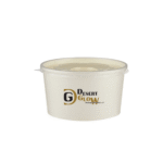 Paper Soup Bowl White