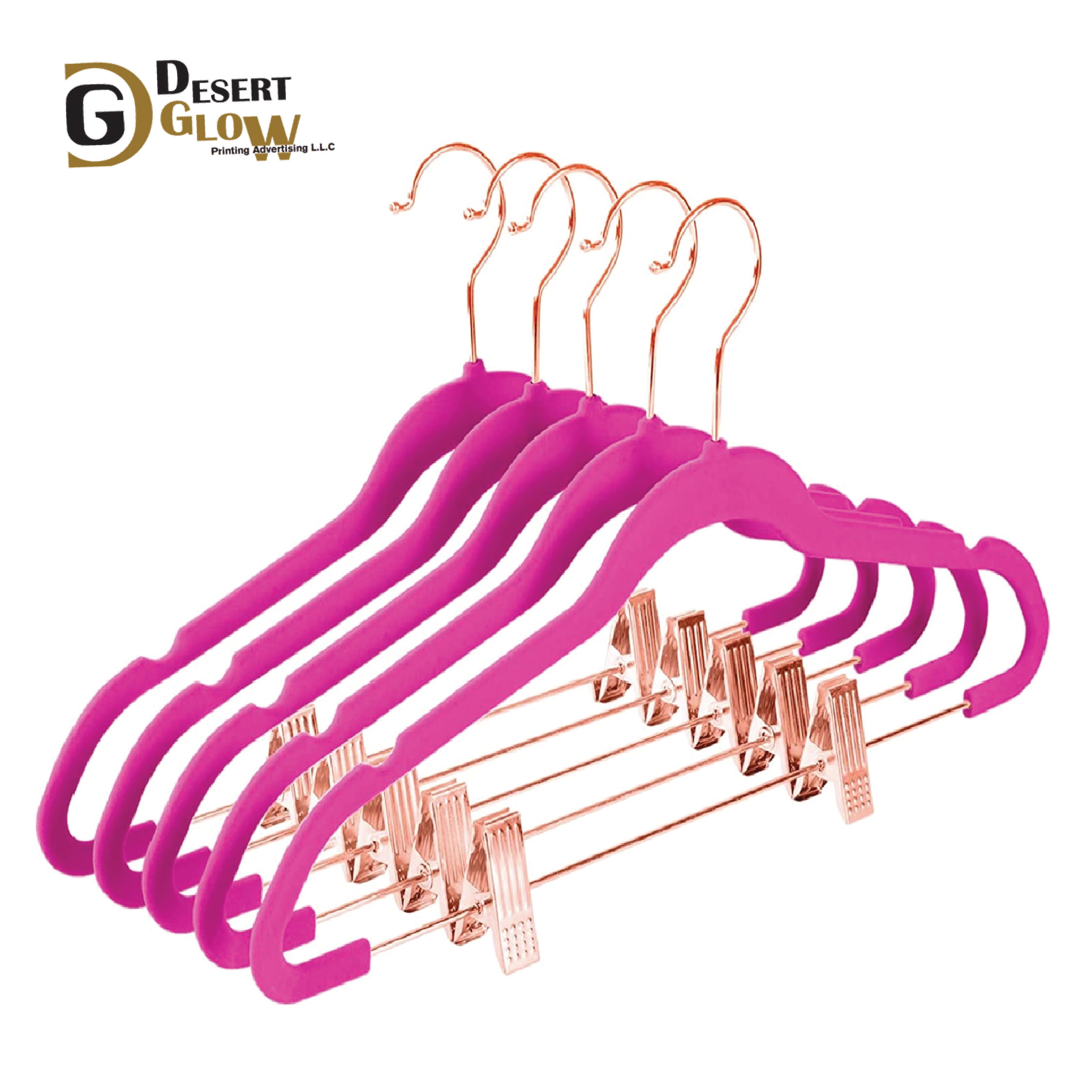 Premium Velvet Pants Hangers with Clips-02