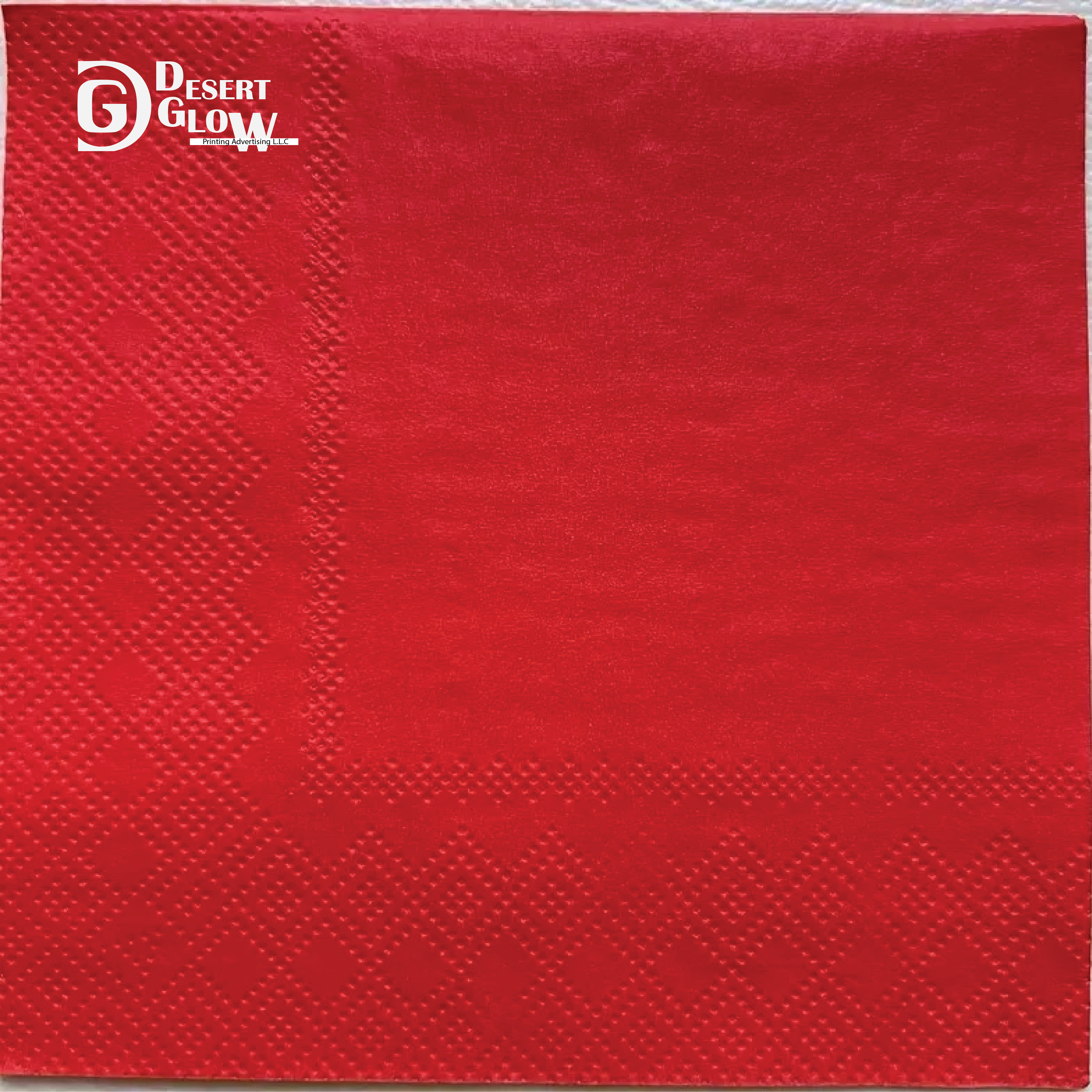 Red Napkin 25 X 25 cm