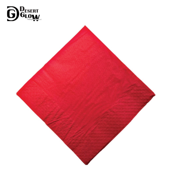 Red Napkin 25 X 25 cm