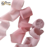 3 Rolls Chiffon Ribbon – Soft Texture, Elegant Flow & Decorative Versatility