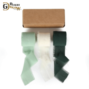 Ribbon # 3 Rolls # – Chiffon Ribbons Packed-02