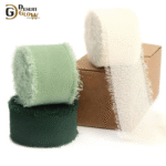 3 Rolls Chiffon Ribbon – Soft Texture, Elegant Flow & Decorative Versatility