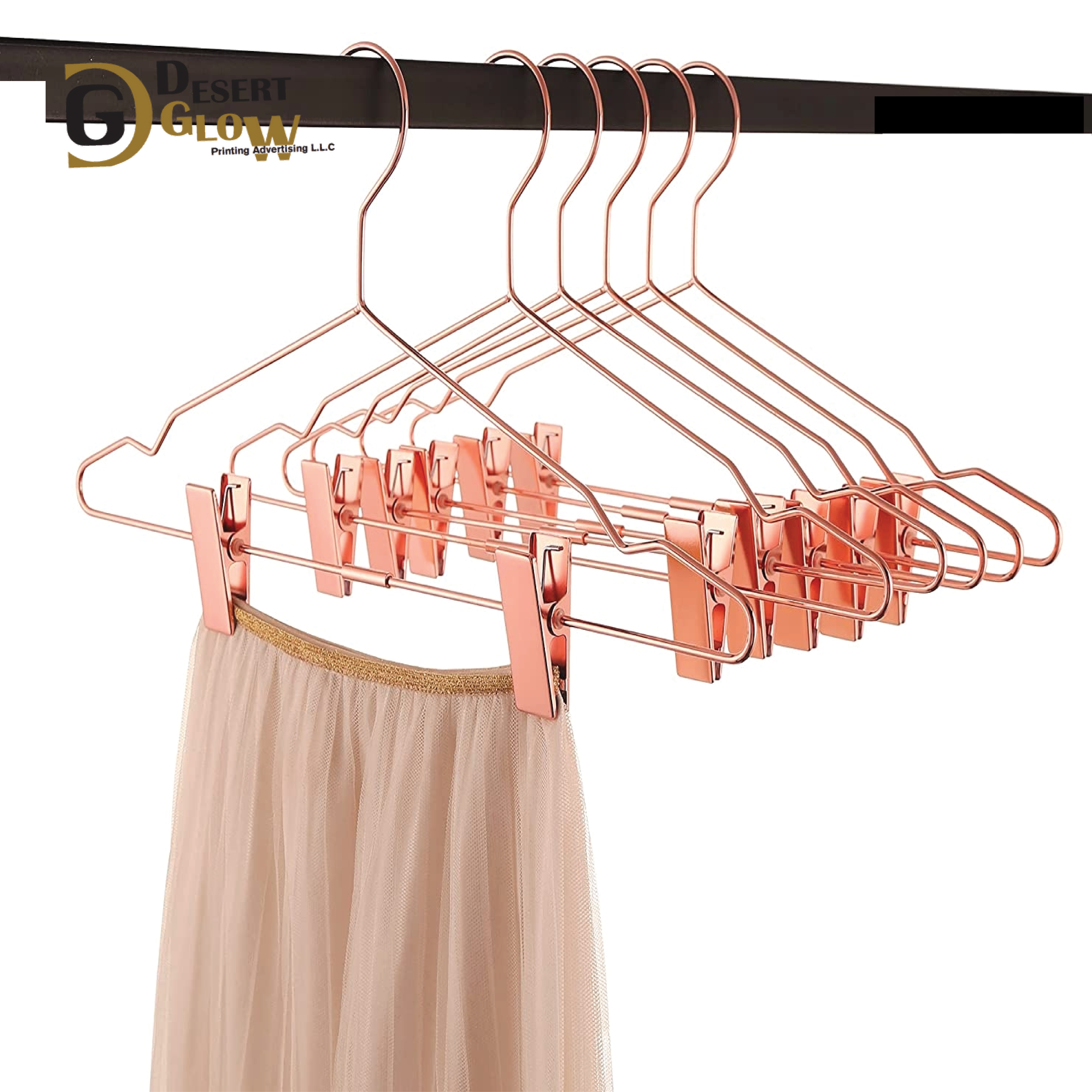 Rose Golden Color Metal Hangers