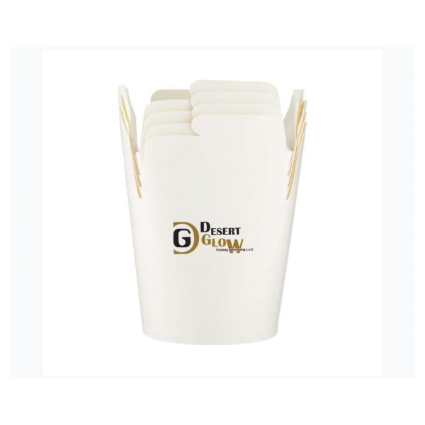 Round Paper Pail Box 500 Pieces