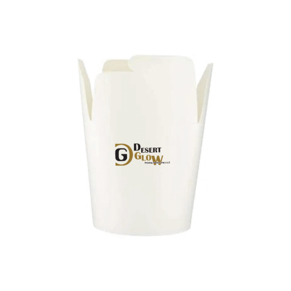 Round Paper Pail Box 500 Pieces