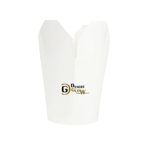 Round Paper Pail Box 500 Pieces