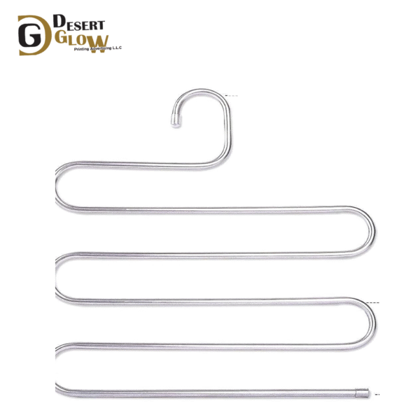 S-Shape Pants Hangers Space Save Non-Slip