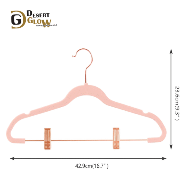 Slim Skirt Hangers- Non Slip Felt Outfit Dress Hangers