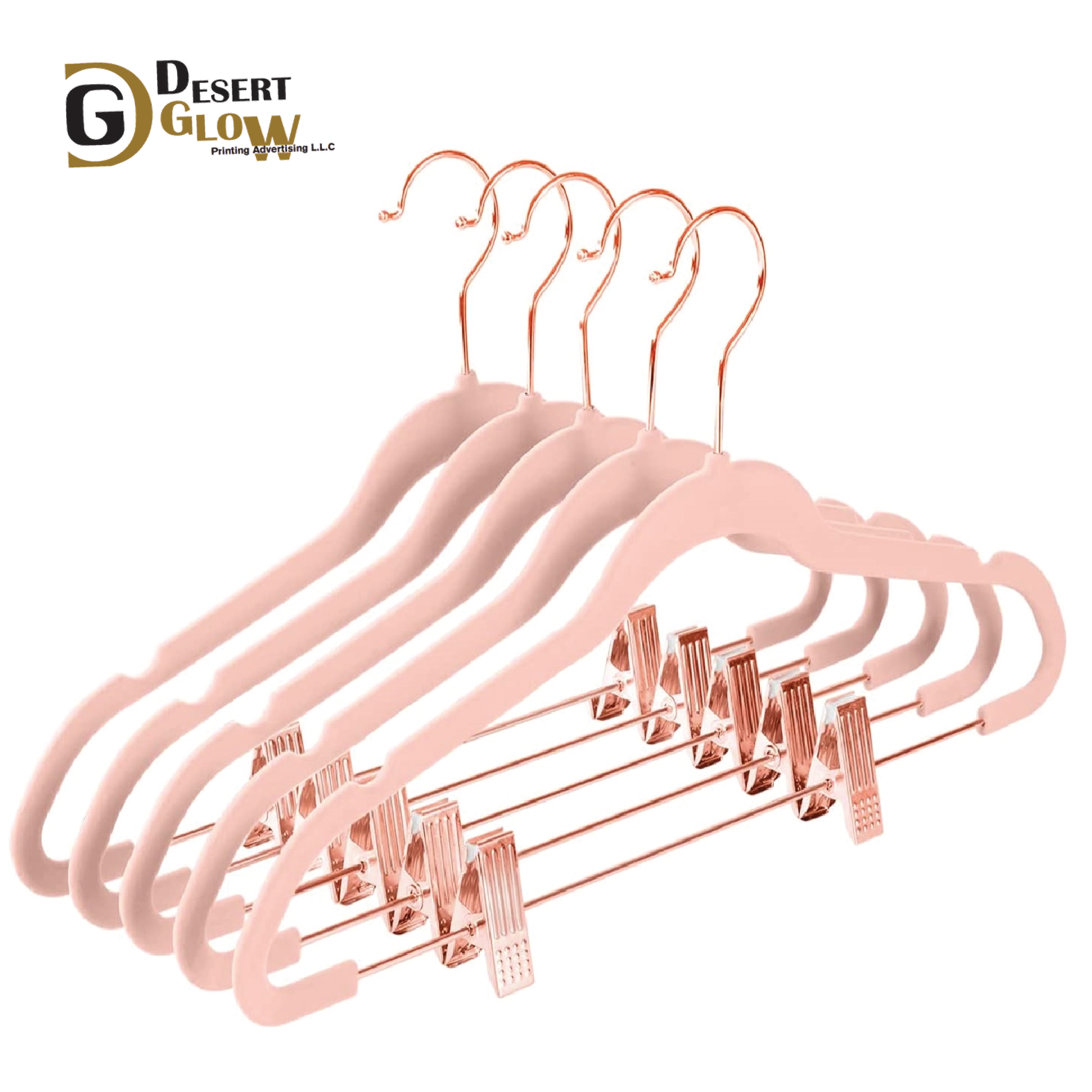 Slim Skirt Hangers- Non Slip Felt Outfit Dress Hangers