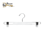 Solid Wooden Pants Skirt Hangers 10 Pack