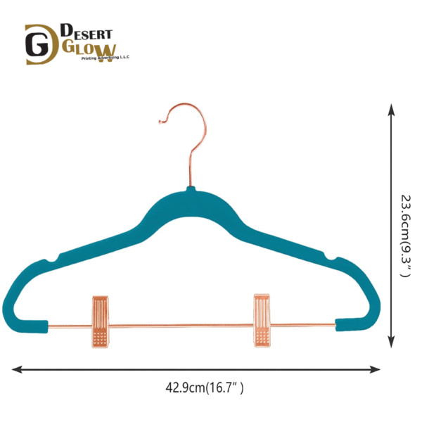 Space Saving Shirt Clothes Hangers Green