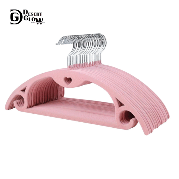 Trouser Hangers with Movable Clips