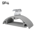 Trouser Hangers with Movable Clips