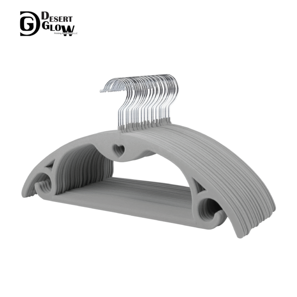 Trouser Hangers with Movable Clips