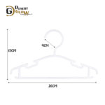 White Color Baby Clothes Hangers
