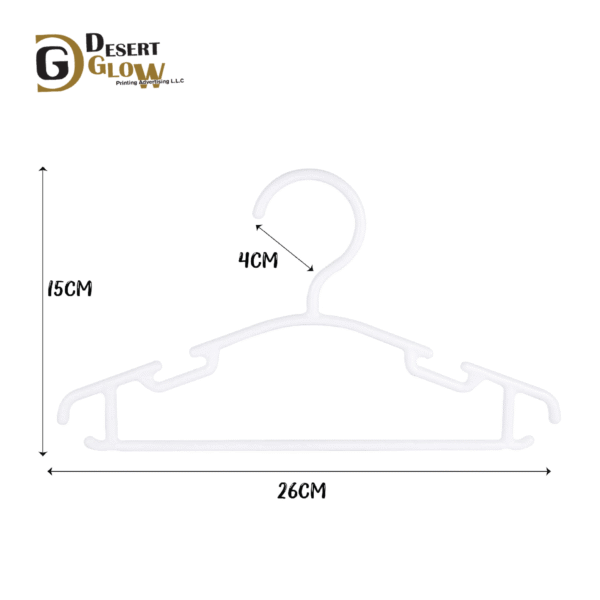 White Color Baby Clothes Hangers