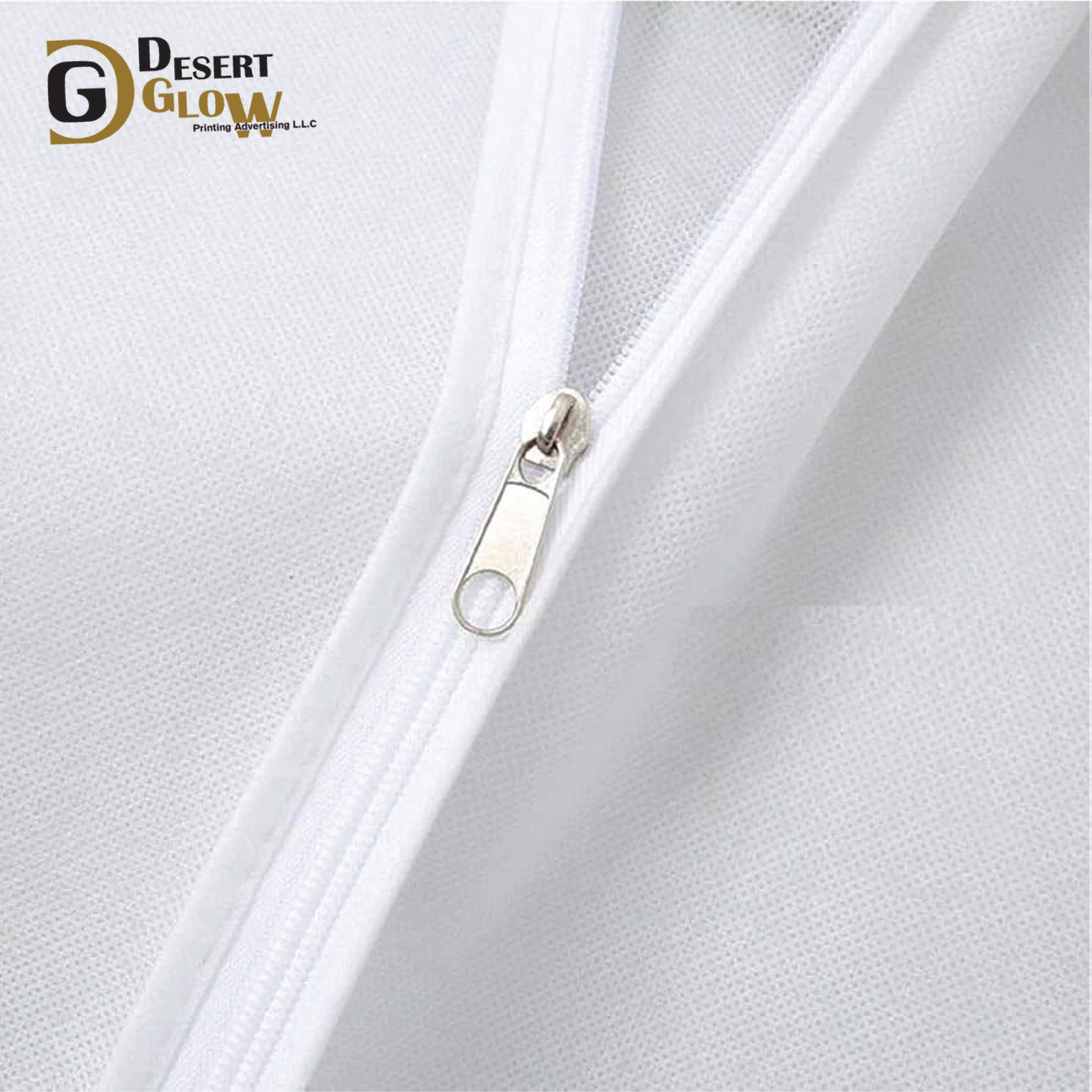 White Non-Woven Garments Cover-01