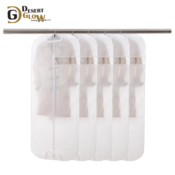 White Non-Woven Garments Cover