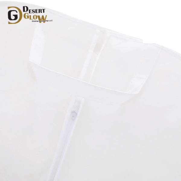 White Non-Woven Garments Cover