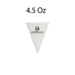 White Paper Cone Cups 4.5Oz