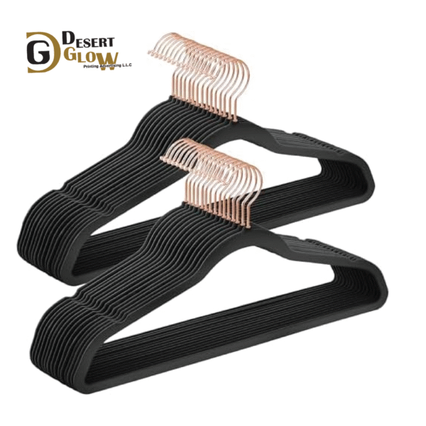 White Wooden Coat Hangers for Clothes