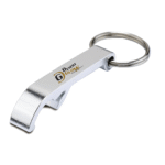 Black Aluminum Alloy Keychain Bottle Opener