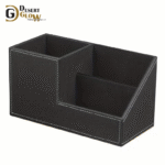 Leather Desk Organizer Pen Holder